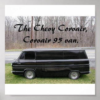 The Chevy Corvair, Corvair 95 van. ポスター