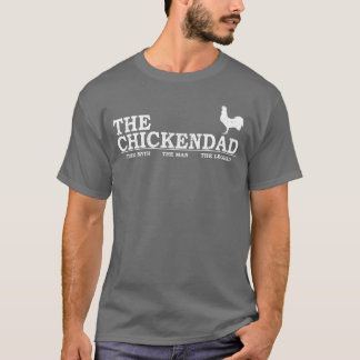 The Chicken Dad Pet Loveree Cute funny family fami Tシャツ