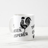 The Chicken Whisperer Chicken Farm House Mug コーヒーマグカップ (正面左)