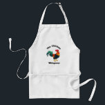 The Chicken Whisperer. chickens, humor, funny スタンダードエプロン<br><div class="desc">The Chicken Whisperer. This classic design will delight anyone who loves Chickens,  has a great sense of humor,  and enjoys having chickens in their life. This is a great gift idea for men and women of any age.</div>