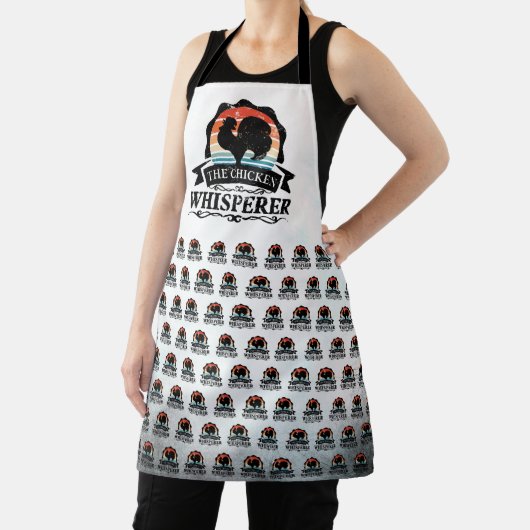 The Chicken Whisperer Funny エプロン (インサイチュ)