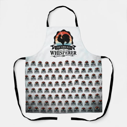 The Chicken Whisperer Funny エプロン (正面)
