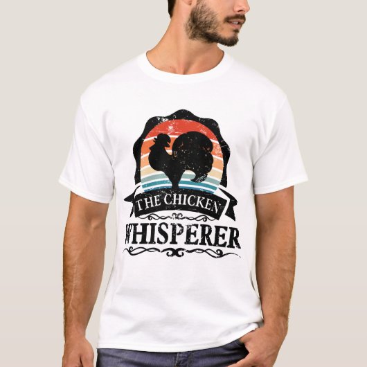 The Chicken Whisperer Funny Tシャツ (正面)