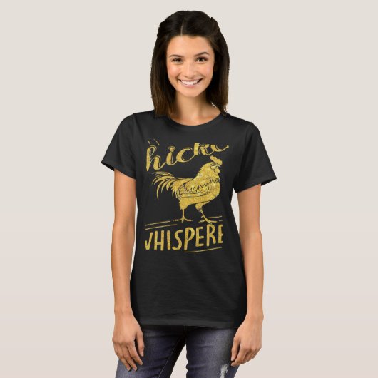 The Chicken Whisperer Golden Rooster Tシャツ (正面フル)