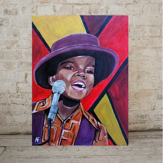 The Child Prodigy Painting by Alfred Fox キャンバスプリント