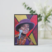 The Child Prodigy Painting by Alfred Fox ポストカード (スタンド正面)