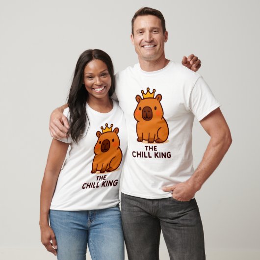 The Chill King Men's Basic T-Shirt Tシャツ (ユニセックス)
