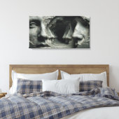 The Chiseled infinity キャンバスプリント (インサイチュ (寝室))