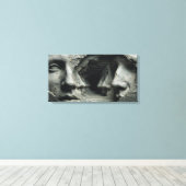 The Chiseled infinity キャンバスプリント (インサイチュ (ウッドフロア))