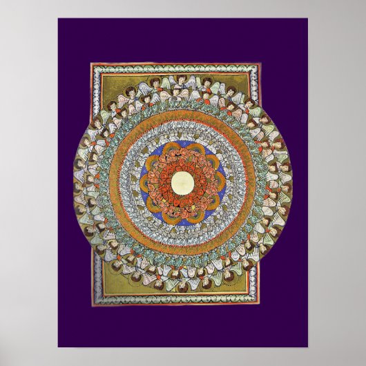 The Choirs of Angels (Hildegard von Bingen) ポスター (正面)