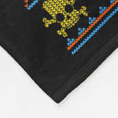 The Christmas Bart Don't Have A Cow Ugly Sweater  フリースブランケット (角)