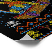 The Christmas Bart Don't Have A Cow Ugly Sweater  ポスター (角)