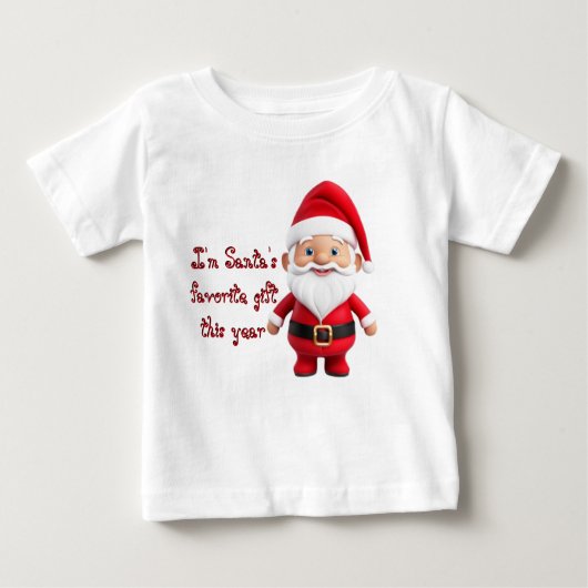 The Christmas gift ベビーTシャツ (正面)