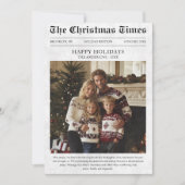 The Christmas Times Family Newspaper Holiday Card シーズンカード (正面)