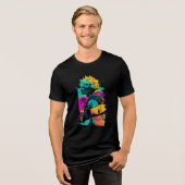 The Chromatic Odyssey トライブレンドＴシャツ (正面全面)