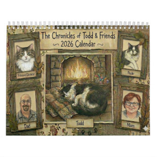 The Chronicles of Todd & Friends 2026 Calendar カレンダー