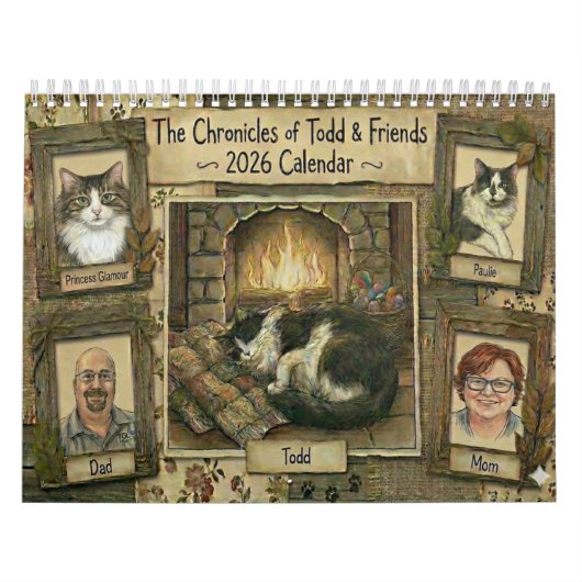 The Chronicles of Todd & Friends 2026 Calendar カレンダー (カバー)