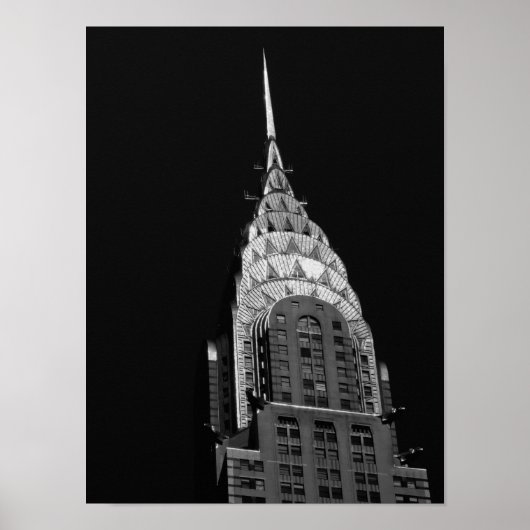 The Chrysler Building - New York City ポスター (正面)