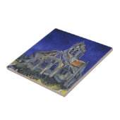 The Church at Auvers by Vincent vanゴッホ タイル (側面)