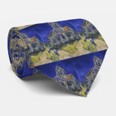 The Church at Auvers by Vincent vanゴッホ ネクタイ (ロール)