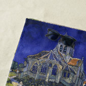 The Church at Auvers by Vincent vanゴッホ ビーチタオル (インサイチュ)