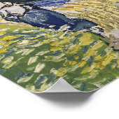 The Church at Auvers by Vincent vanゴッホ ポスター (角)