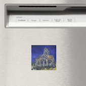 The Church at Auvers by Vincent vanゴッホ マグネット (インサイチュ (食洗機))