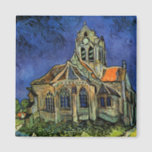 The Church at Auvers by Vincent vanゴッホ マグネット<br><div class="desc">ヴィンセント・ヴァン・ゴッホによるオーヴェー教会(1890)は、ヴィンテージポスト印象派の芸術建築素晴らしの宗教家絵画である。美しいステンドグラスの窓と村の礼拝堂に向かう道に沿った女性の歩く。日常の建築シーン。アーティストについて：ヴィンセント・ウィレム・ヴァン・ゴッホ(1853-1890)はポスト印象派の画家で、その作品は荒々しい美しい、感情的な正直さ、色で最も注目されはっきりしたた。</div>