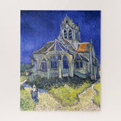 The Church at Auvers, by Vincent Van ゴッホ ジグソーパズル (縦)