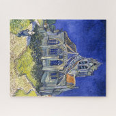 The Church at Auvers, by Vincent Van ゴッホ ジグソーパズル (横)