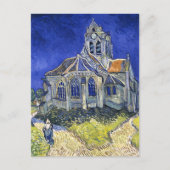 The Church at Auvers, by Vincent Van ゴッホ ポストカード (正面)