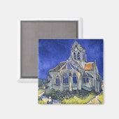 The Church at Auvers, by Vincent Van ゴッホ マグネット (正面/裏面)