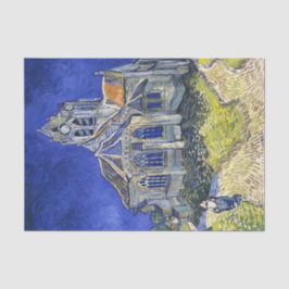 The Church at Auvers, by Vincent Van ゴッホ 薄葉紙