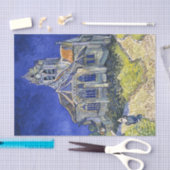The Church at Auvers, by Vincent Van ゴッホ 薄葉紙 (クラフト)