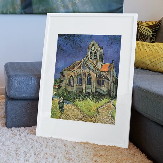 The Church at Auvers by Vincent van Gogh ポスター
