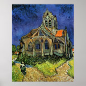 The Church at Auvers by Vincent van Gogh ポスター (正面)