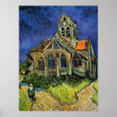 The Church at Auvers by Vincent van Gogh ポスター (正面)
