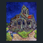 The Church at Auvers by Vincent van Gogh 1890 ポスター<br><div class="desc">To the best of my knowledge these images are in public domain and believed to be free to use without restriction in the US. 
 Please contact me if you discover that any of these images are not in Public Domain.</div>