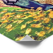 The Church at Auvers-sur-Oise by Vincent van Gogh ポスター (角)