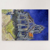 The Church at Auvers, Van Gogh ジグソーパズル (横)