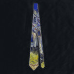 The Church at Auvers, Van Gogh ネクタイ<br><div class="desc">Vincent Willem van Gogh (30 March 1853 – 29 July 1890) was a Dutch post-impressionist painter who is among the most famous and influential figures in the history of Western art. In just over a decade, he created about 2, 100 artworks, including around 860 oil paintings, most of which date...</div>