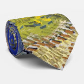 The Church at Auvers, Van Gogh ネクタイ (ロール)