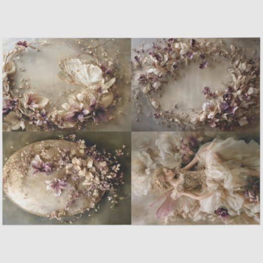 The Circle Fairy Tale & Floral Fantasy  薄葉紙 (正面)