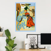 The Circus Girl ~ Vintage Theatre Advertising ポスター (ホームオフィス)