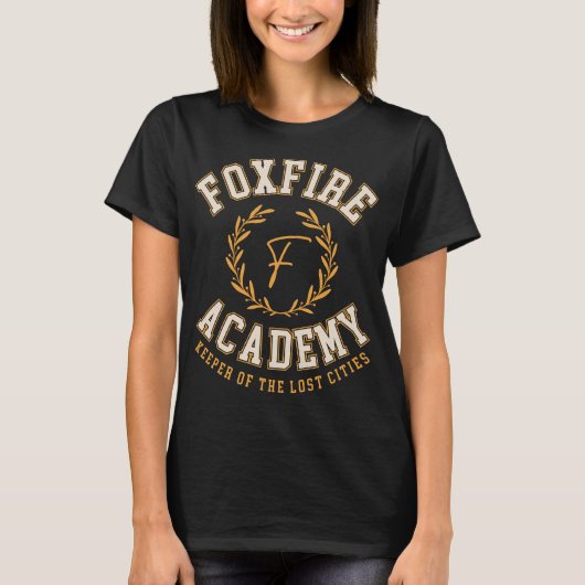The Cities 失った Foxfire Academy Bookishの管理人 Tシャツ (正面)