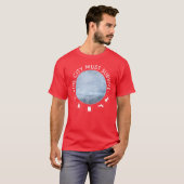 The city must survive original frostpunk inspired  tシャツ (正面フル)