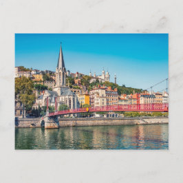 The city of Lyon ポストカード