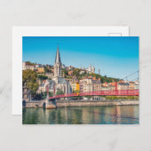 The city of Lyon ポストカード (正面/裏面)