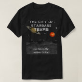The City of Starbase Texas Tシャツ (デザイン正面)