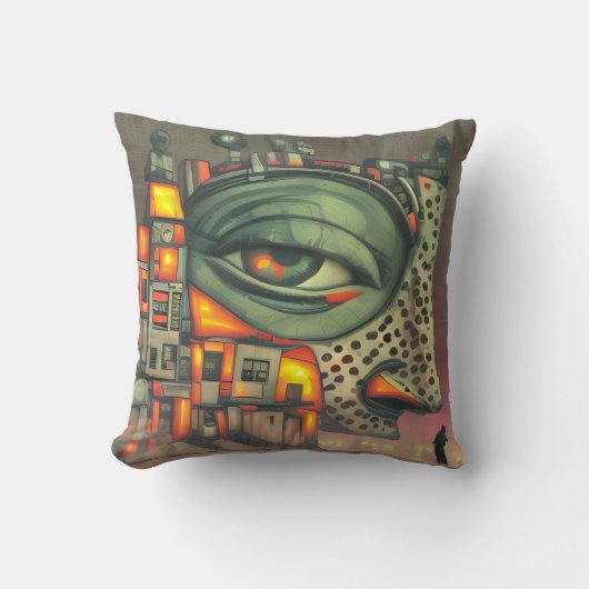 The City Sleeps クッション (正面)